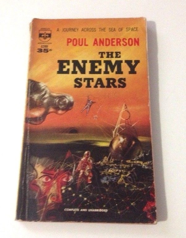Poul Anderson Vintage 50s 60s Sci Fi Science Fiction Paperback Books Lot of 4