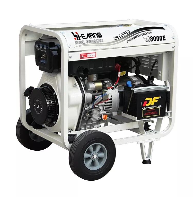 Portable Diesel Generator - 7.5KW