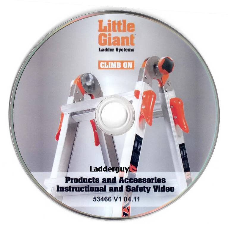 Instructional & Safety Video Dvd - Little Giant Ladder