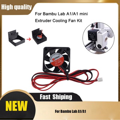 Mini Extruder Motor Cooling Fan Expand Kit For Bambu Lab A1/A1 3D Printer AAU