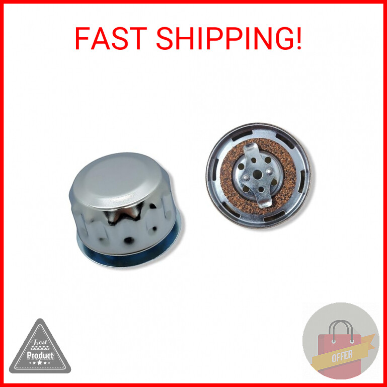 And Fuel Filler Metal Vent Breather Cap For Reservoir Tank (cap On