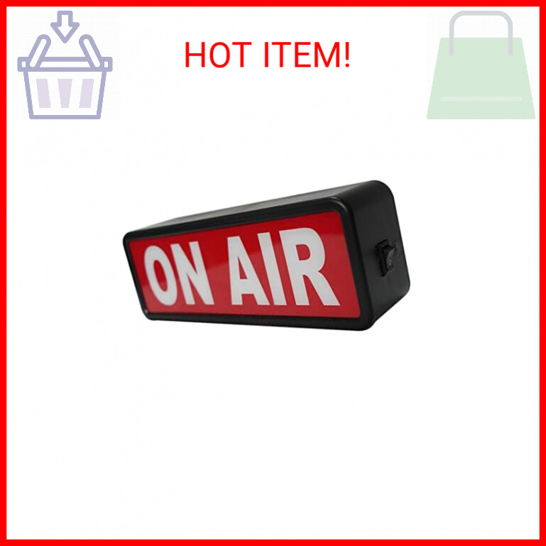 ON AIR SIGN LED LIGHT Recording Sign Studio Warning Signfor (Studio/Home Studio/