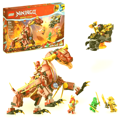 Lego ninjago online lava