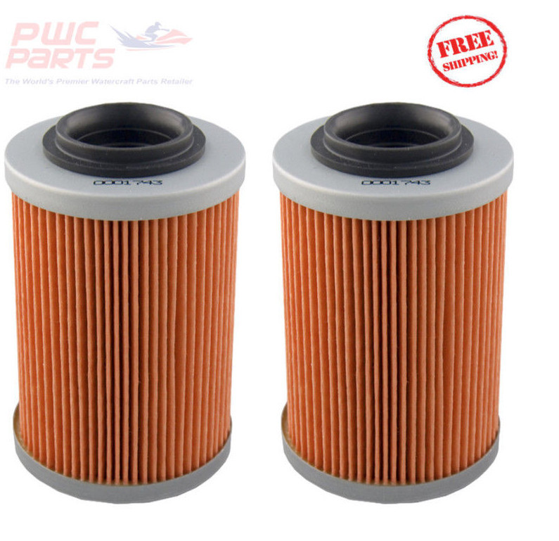 2-PACK HiFlo HF152 Oil Filter BRP Bombardier ATV SxS Maverick 800 975 1000