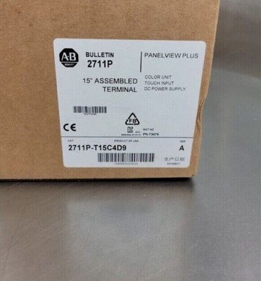 New AB 2711P-T15C4D9 /A PanelView Plus 15'' Color Terminal loc.2B