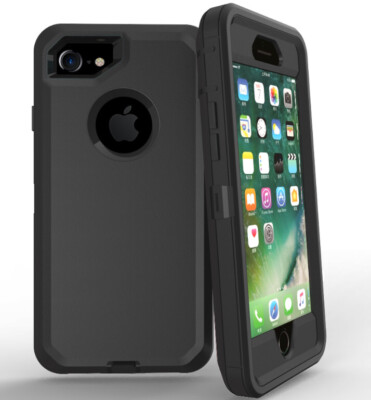 Lot 6-Pack Protective Defender Case for Apple iPhone 14 Pro 13 12 6s 7 8 Plus XR
