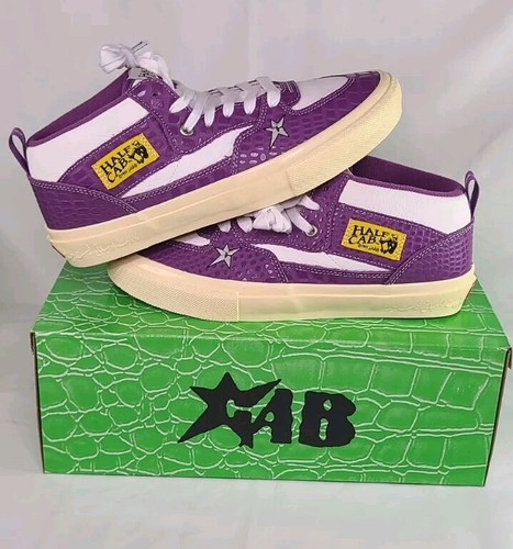 【新品未使用】Vans Half Cab Crown Purple 10.0 Vans Skate Half Cab - Black/Purple – The Source Snowboard
