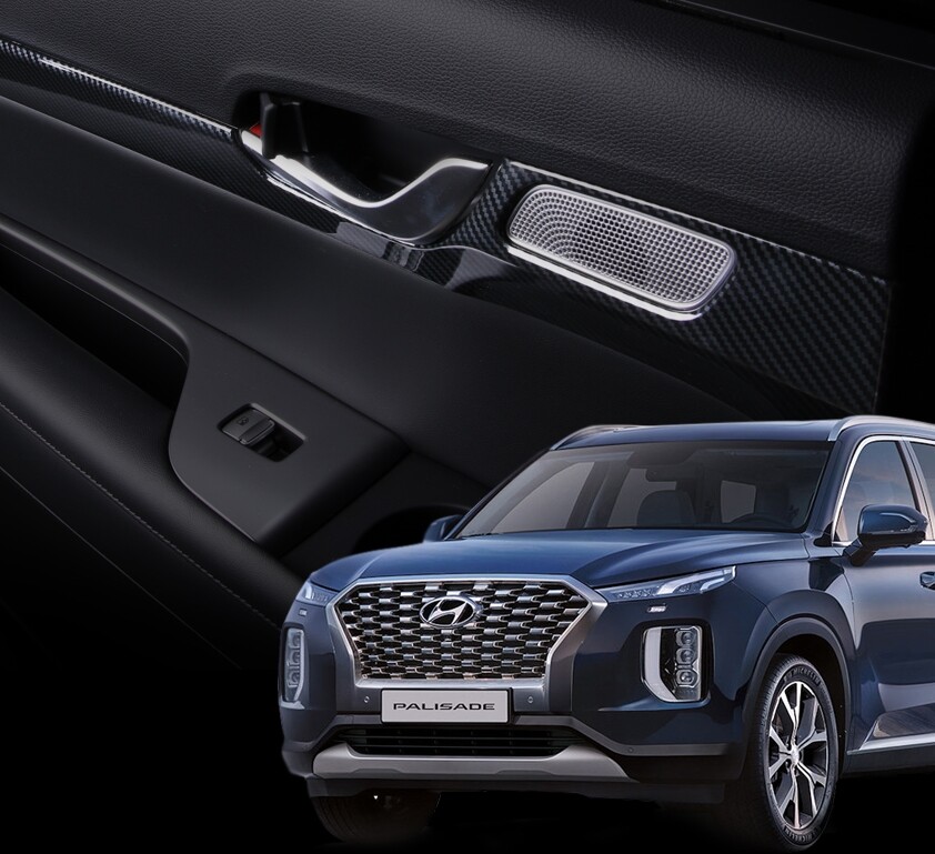 Inner Door Panel Cover Trim 6PC For 2020 2021+ Hyundai ...