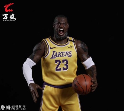 entarbay Lakers レブロン・ジェームズ Enterbay Lebron James Lakers Review - YouTube