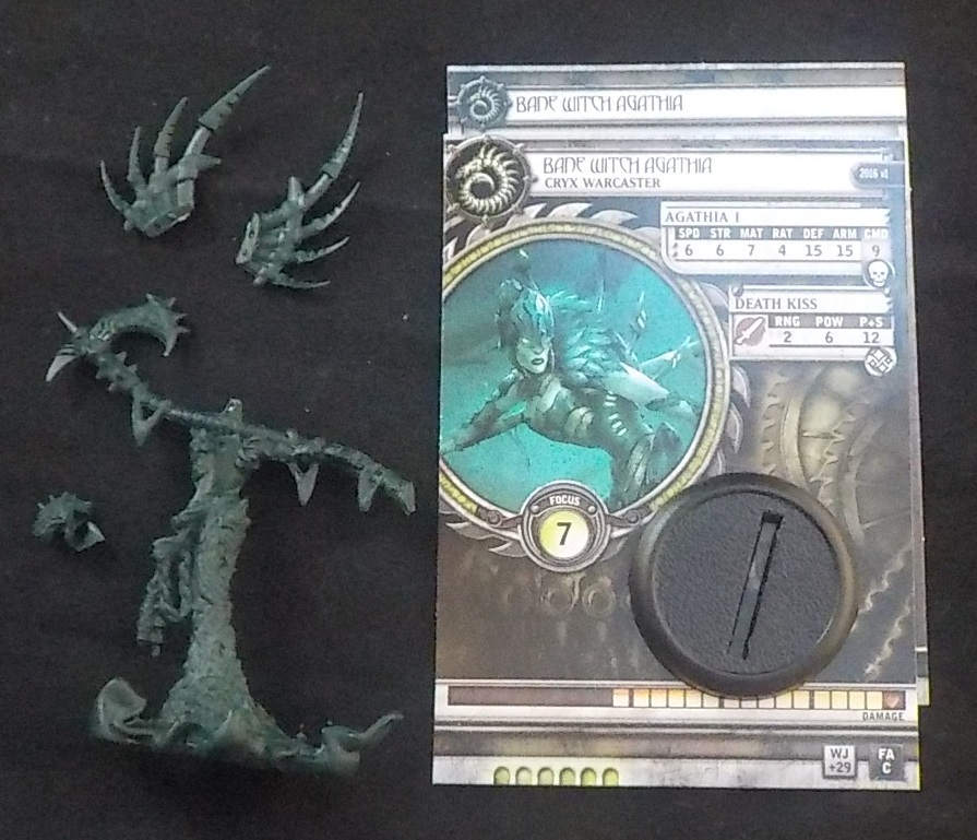 Боевая машина Cryx Bane Witch Agathia Свободная модель Privateer Press