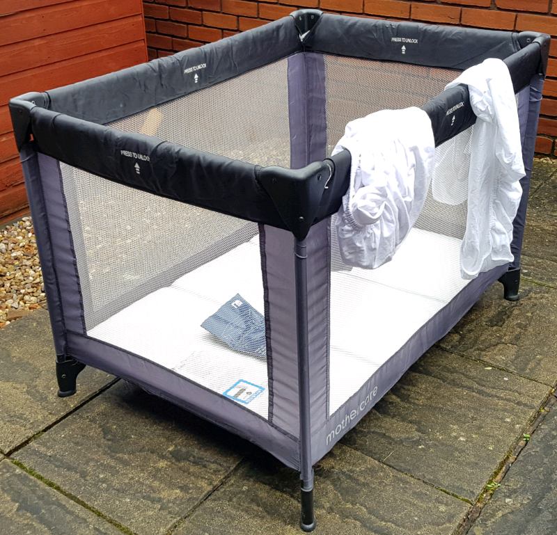 Mothercare travel cot /play pen. Extra foldable mattress. Clean