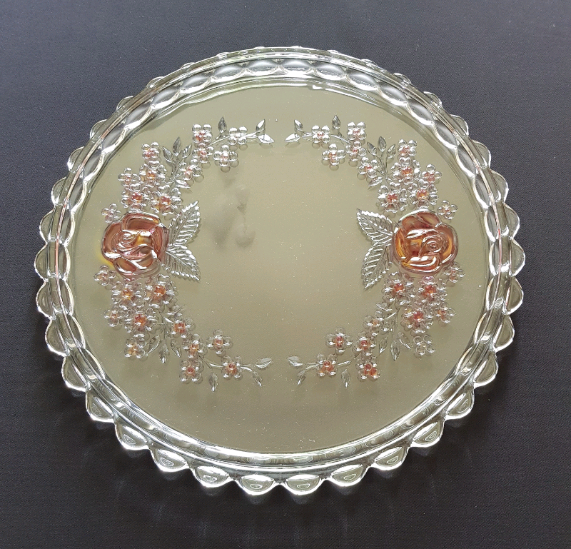 Walther Glas Torte / Cake Plate Original Box in Telford