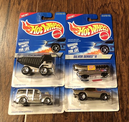 HOT WHEELS SILVER SERIES II ( SET OF 4 ) COLLECTOR #420 421