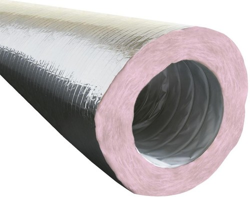UPC 677431000956 product image for Insulated Hvac Ducting Fiberglass Flame Resistant Energy Saving Silver Cover | upcitemdb.com