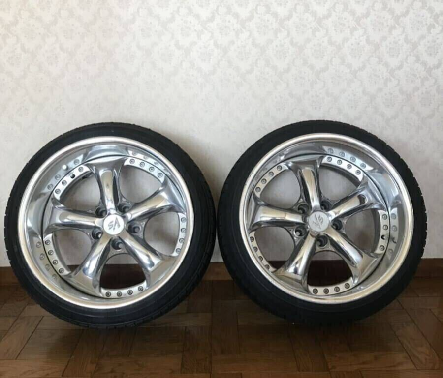 work VS-KF 17インチ 8j+22 2本セット pcd114.3 work VS-KF 17インチ work VS-KF 17インチ 8j+22 2本セット