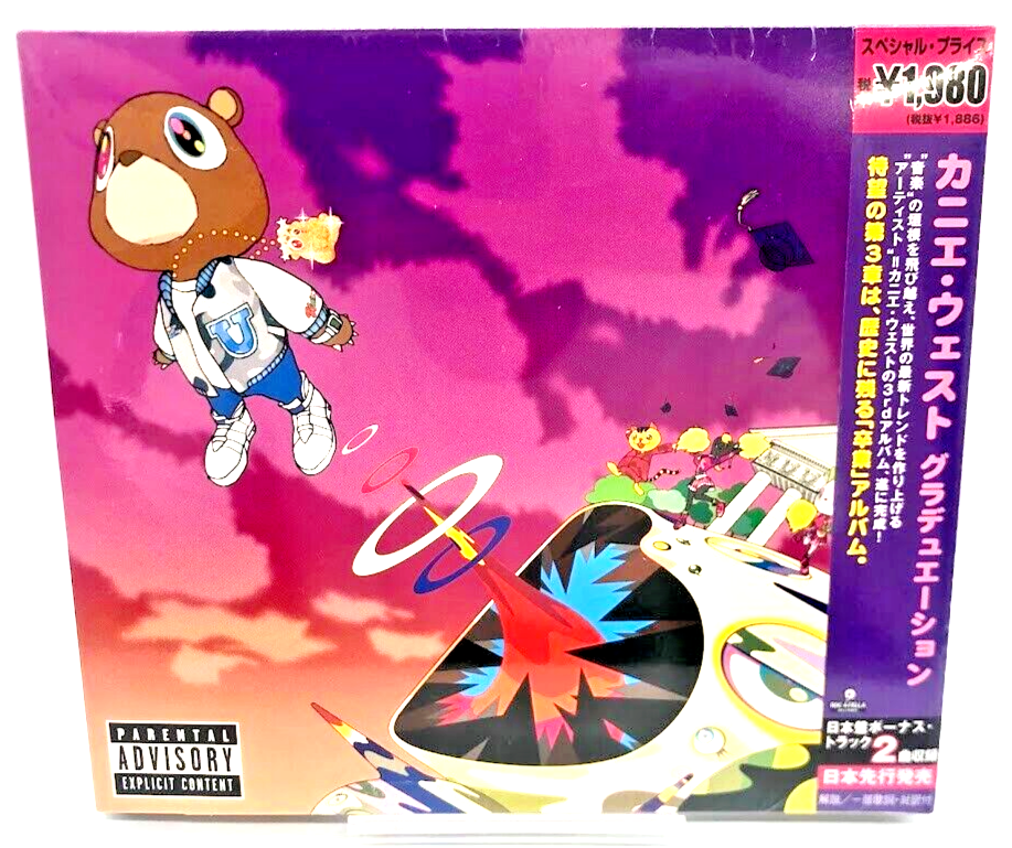 Kanye West Graduation Japan Limited CD UICD-9040 w/ 2 Bonus Kanye West Graduation Japan Limited CD UICD-9040 w/ 2 Bonus
