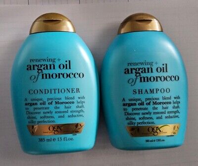 OGX Renewing + Argan Oil of Morocco Shampoo and Conditioner   13 fl oz Each 