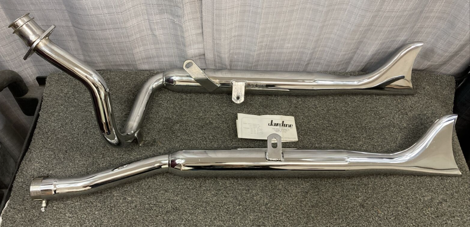 NEW JARDINE 14-2803F-01 FISHTAIL EXHAUST YAMAHA VIRIGO