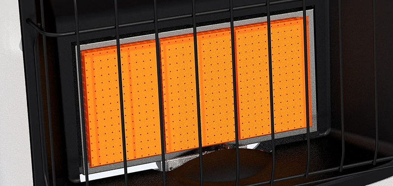 IR18PMDG-1 18,000 BTU Liquid Propane Infrared Vent Free Wall Heater