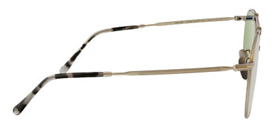 Pre-owned Ray Ban Ray-ban 0rb8147m 9165 Aviator Titanium Silver Polarized Sunglasses