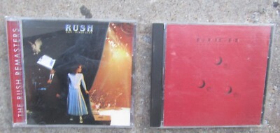 lot of 2 Rush Band CDs Exit Stage Left & HOLD YOUR FIRE