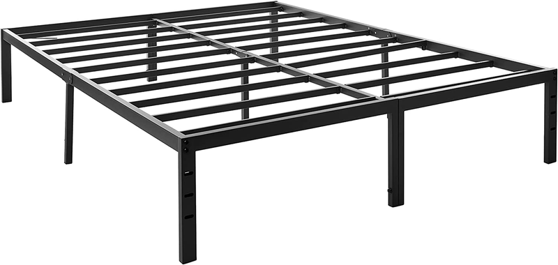 Olee Sleep 14 Inch Heavy Duty Steel Slat Anti-Slip Support Easy Assembly Mattres