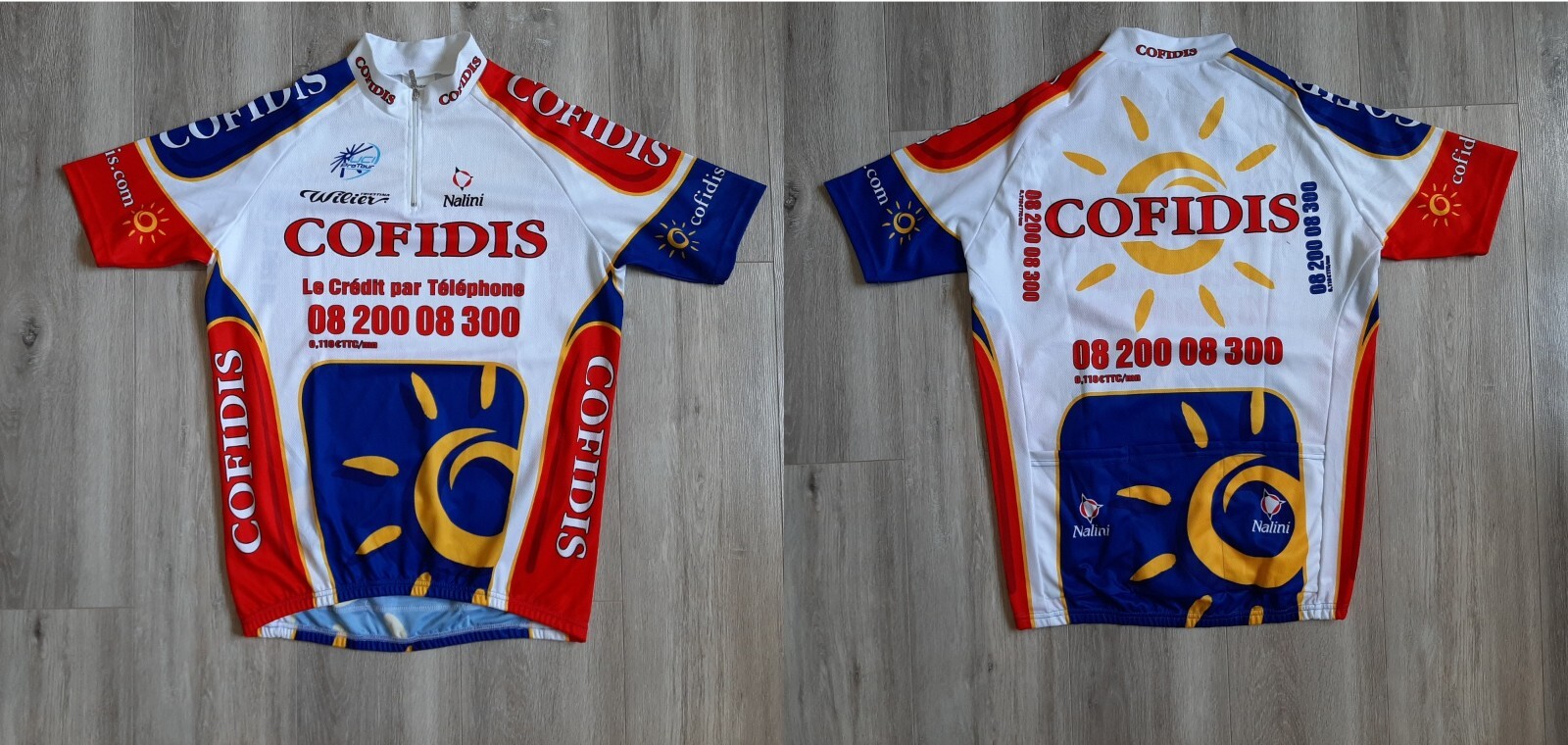 支給品　スキンスーツ　Cofidis　コフィディス　Nalini　ロードバイク 支給品 スキンスーツ Cofidis コフィディス Nalini ロードバイク