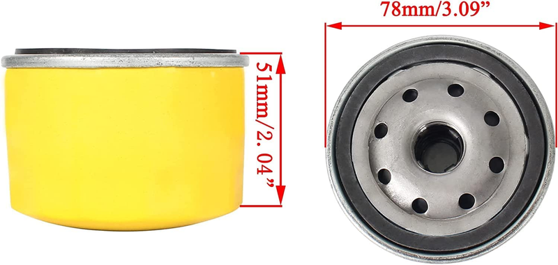 YTH22V46 Air Filter Oil Filter Tune up Kit for Husqvarna YTH22V46 YTH24V48