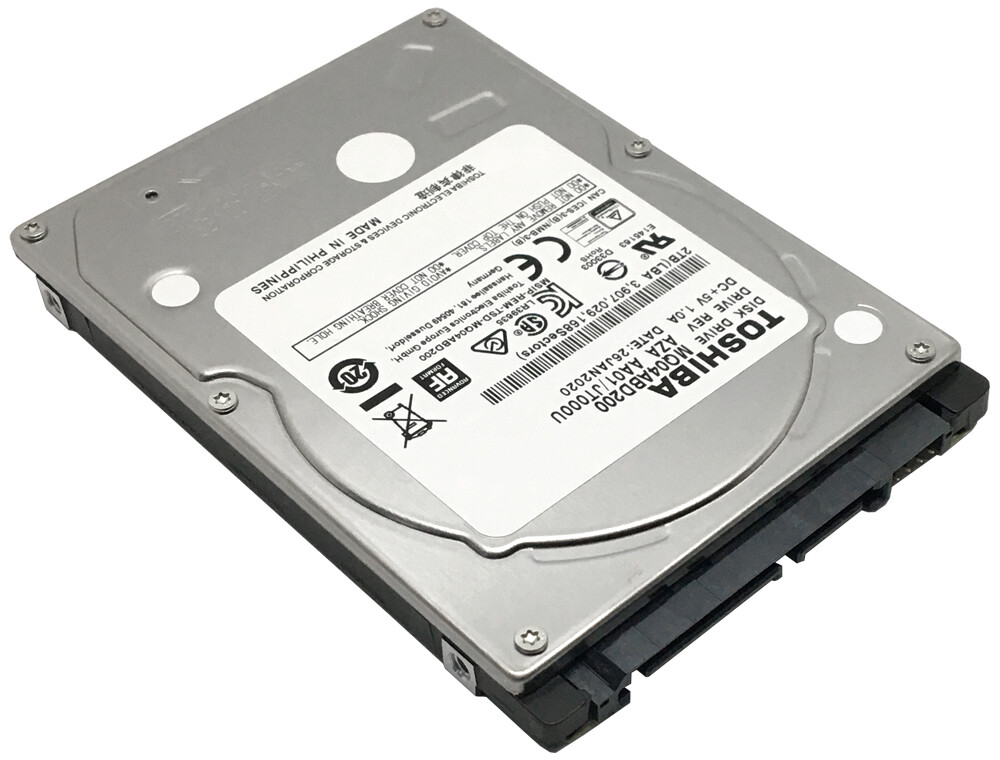 TOSHIBA MQ04ABD200 2TB 5400RPM 128MB SATA 6Gb/s (9.5mm) 2.5" Laptop /PS4 HDD