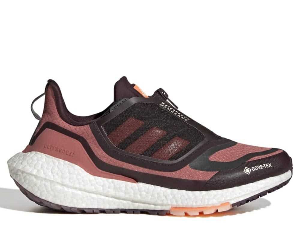 

Женские кроссовки Adidas Ultraboost 22 GTX Gore-Tex бордового цвета GX9131, Красный, adidas UltraBoost 22