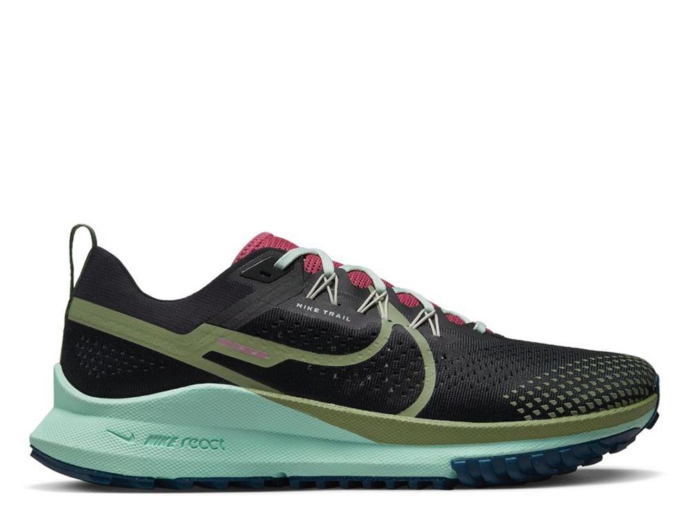 

Мужские черные кроссовки Nike React Pegasus Trail 4 DJ6158-004, Черный, Nike Running React