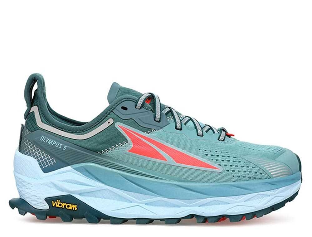 

Женские беговые кроссовки Altra Olympus 5 бирюзового цвета AL0A7R7430510, Синий, Altra Olympus 5