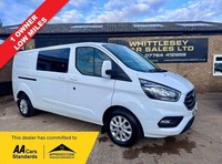 2022 Ford Transit Custom 2.0 300 EcoBlue Limited Crew Van Double Cab 5dr Diesel 