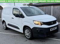 2019 Peugeot Partner 1.6 BlueHDi 1000 Professional Standard Panel Van 5dr Diesel
