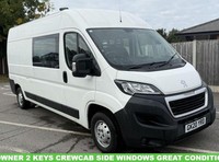 2020 Peugeot Boxer 2.0 BlueHDi 335 Built for Business Professional Crew Van 5dr 