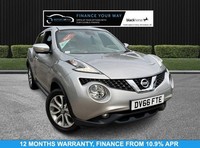 2016 66 NISSAN JUKE 1.5 DCI TEKNA SUV 5DR DIESEL MANUAL EURO 6 (S/S) (110 PS) DI