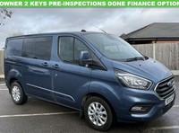 2020 Ford Transit Custom 2.0 320 EcoBlue Limited Crew Van Double Cab 5dr Diesel 