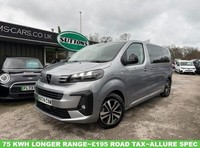 2024 Peugeot E- Traveller 75kWh Allure Standard MPV 5dr Electric Auto MWB (8 Sea