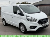 2022 Ford Transit Custom 2.0 280 EcoBlue Limited Panel Van 5dr Diesel Manual L1 