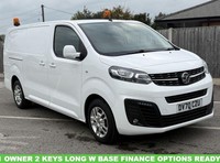 2020 Vauxhall Vivaro 1.5 Turbo D 2900 Sportive Panel Van 5dr Diesel Manual L2 H1