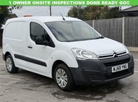 2018 Citroen Berlingo 1.6 BlueHDi 850 Enterprise Panel Van 5dr Diesel Manual L1 