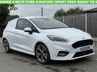 2021 Ford Fiesta Van 1.0T EcoBoost MHEV Sport Car Derived Van 3dr Petrol Manual 