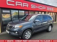 2012 62 KIA SORENTO 2.2 CRDI KX-2 SUV 5DR DIESEL MANUAL AWD EURO 5 (194 BHP)