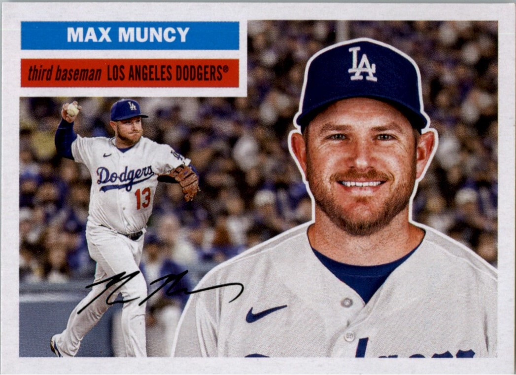 Max Muncy 2023 Topps Archives Los Angeles Dodgers #60 MLB