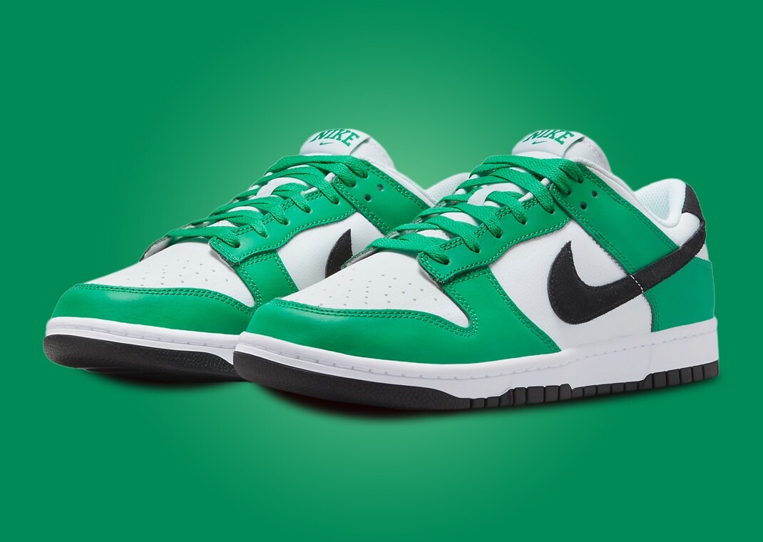 BNIB Nike Dunk Low Celtics US 9.5 DS Stadium Green FN3612
