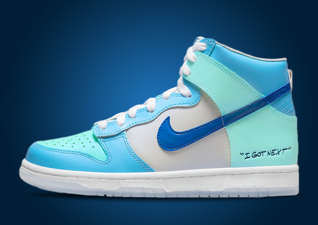 Nike Dunk High I Got Next Copa Game Royal DV2130 400 - SIZE