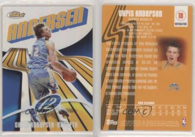 2003-04 Topps Finest Refractor /250 Chris Andersen #13