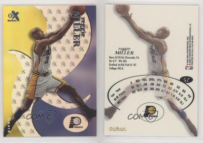 1999-00 Skybox E-X Reggie Miller #57 HOF