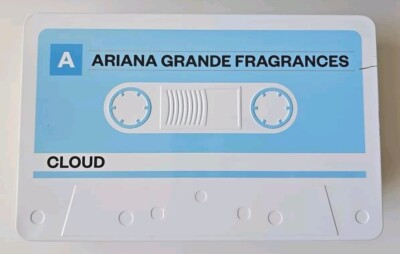 Ariana Grande Cloud Fragrance + Body Souffle - Metal Tin Cassette Tape Set