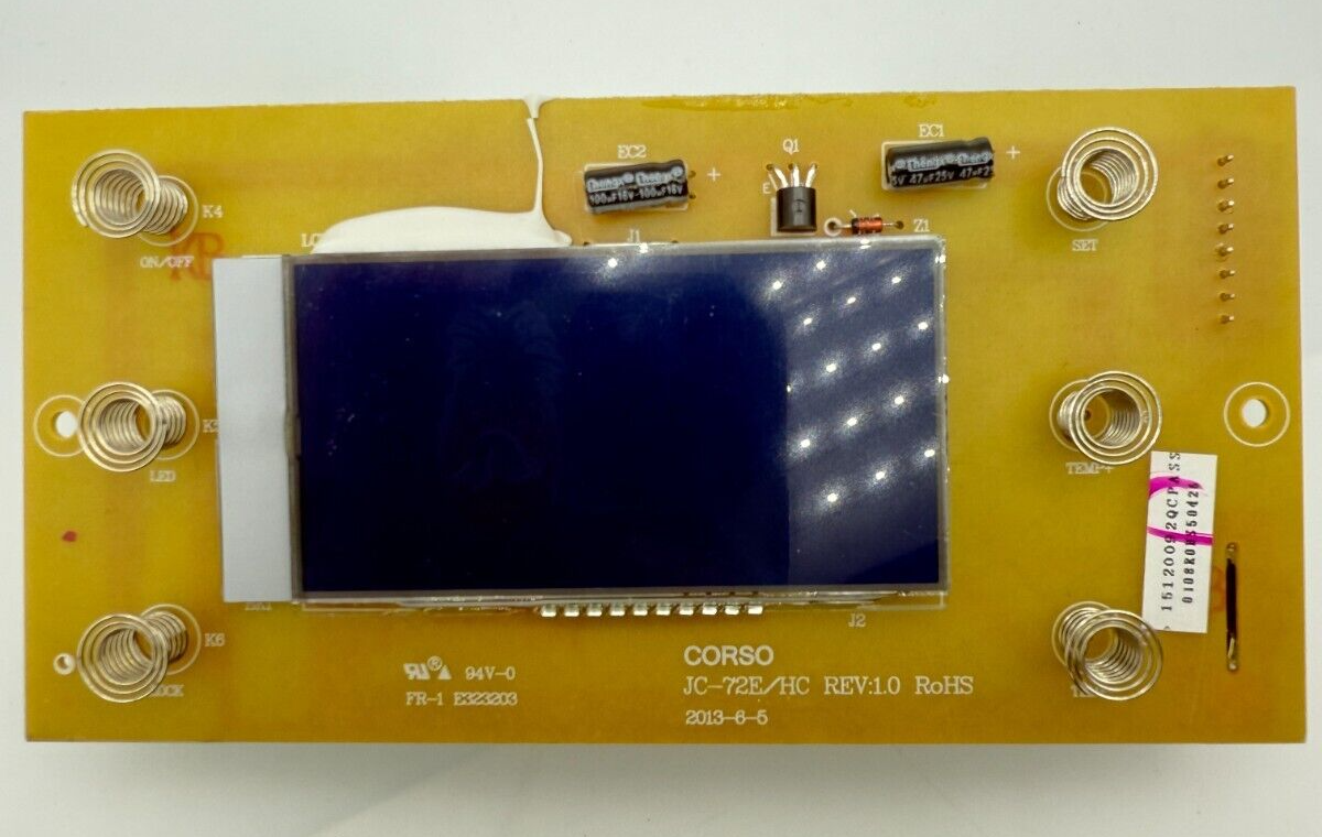 CORSO JC-72E/HC Candor TW-KD-08-P Control Board | eBay